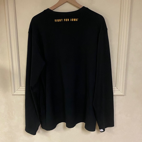 Nike Iowa Hawkeyes On Field Fight For Iowa Pullover Sweatshirt Black Size XL - Picture 4 of 5